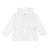Pastels & Co Baby Girl White Padded Jacket
